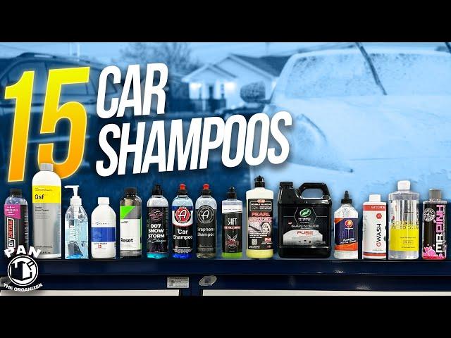 CAR SHAMPOO MEGA TEST! What’s the best car shampoo??