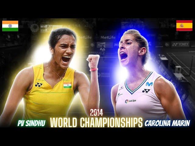 Carolina Marin(SPN) vs PV Sindhu(IND) Badminton Match Highlights | Revisit World CHampionships 2014