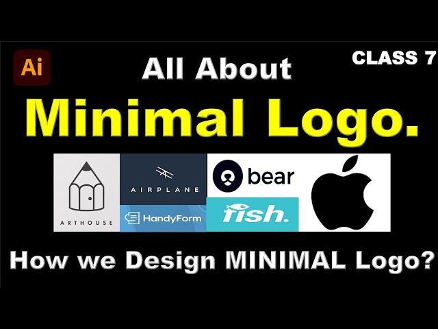 What is Minimal Logo? || Minimal Logo Design Process Start to Finish