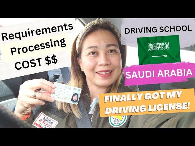 DRIVING LICENSE IN SAUDI ARABIA | FEMALE DRIVER IN SAUDI | MICHELLENE P