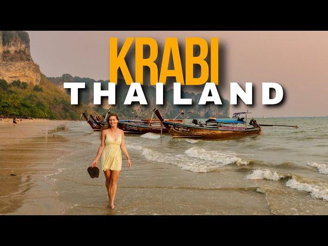 Exploring Krabi Thailand  What to expect from Ao Nang Beach & Boat Trip to Railay Beach