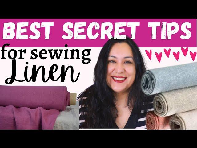 My PROVEN SECRETS to Sewing LINEN Like a Pro