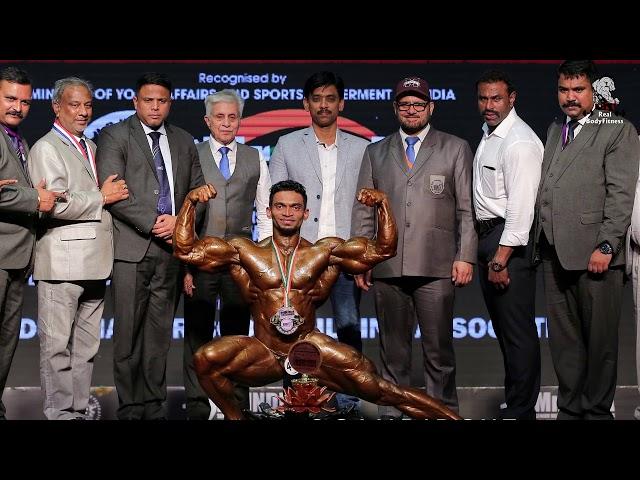 Sunit Jadhav Wins Mr.India Third Time 2019 | Real BodyFitness News