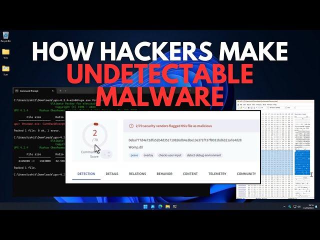 How Hackers make Undetectable Malware