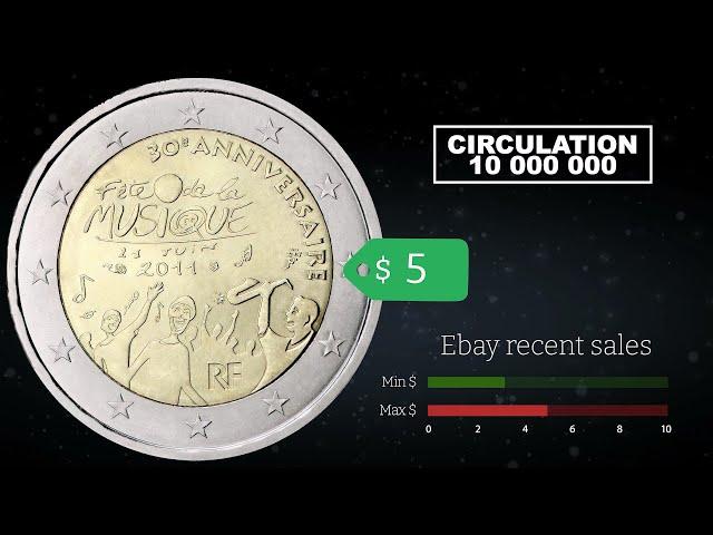 2 Euro 2011 France - commemorative coin │ Coin value, mintage, review