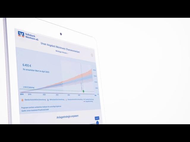 MeinInvest: Geld mit digitalen Anlageassistenten anlegen | Volksbank Weinheim eG