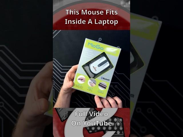 This Mouse Fits Inside A Laptop #Retro #Computer #Mouse