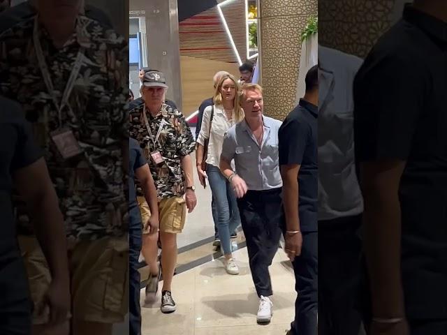 Ronan Keating arriving at the Dublin Square for his show!