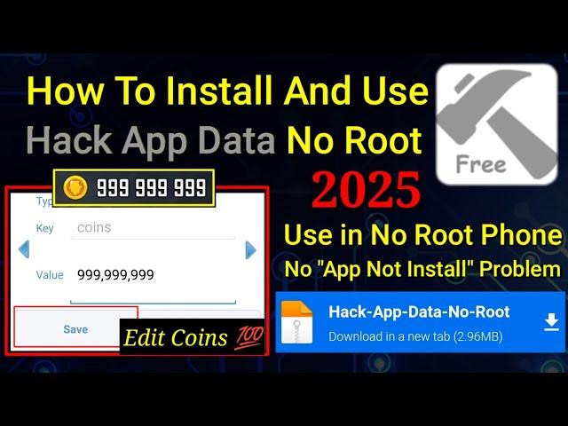 How To Install And Use Hack App Data in No Need Root in Android || 2025