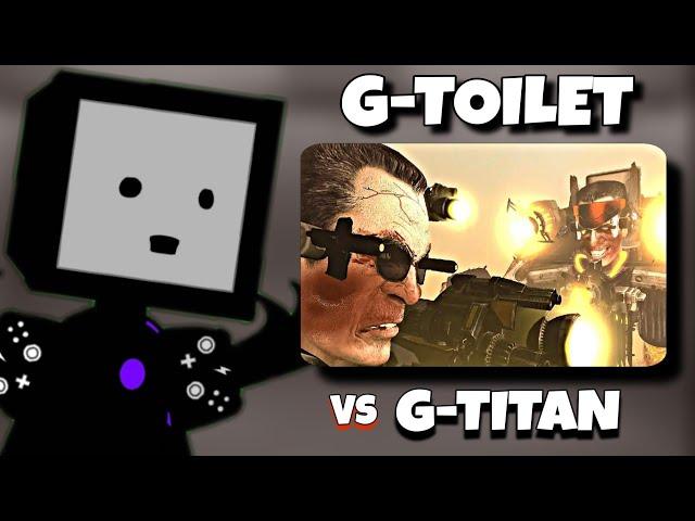 Titans TRIO - S. T. React to G-TOILET vs G-TITAN | +Ep 77 (pt4) | Gacha React