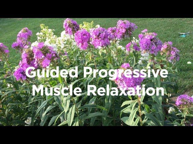 Guided Progressive Muscle Relaxation with music