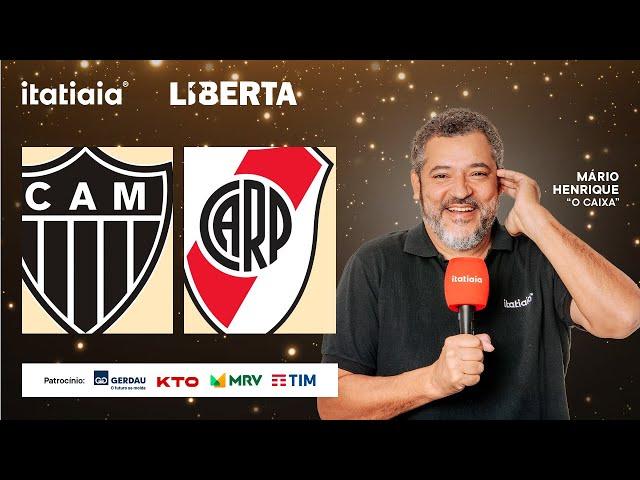 ATLÉTICO X RIVER PLATE AO VIVO NA ITATIAIA | REACT DA COPA LIBERTADORES 2024 - 22/10/2024