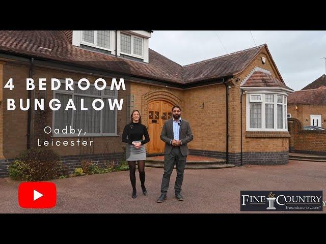 4 Bedroom detached Dormer Bungalow | Woodfield Road | Oadby | Leicester | Fine and Country