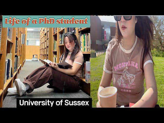 A Day in the Life of a PhD student | University of Sussex, UK