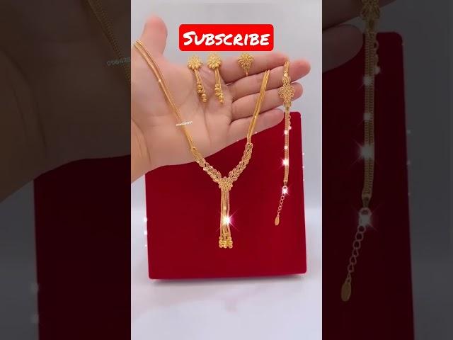 Beautiful gold chain set only 10 gram // new  design chain set