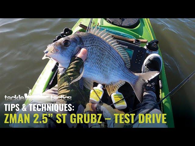 ZMan 2.5" ST GrubZ - Test Drive on the Flats
