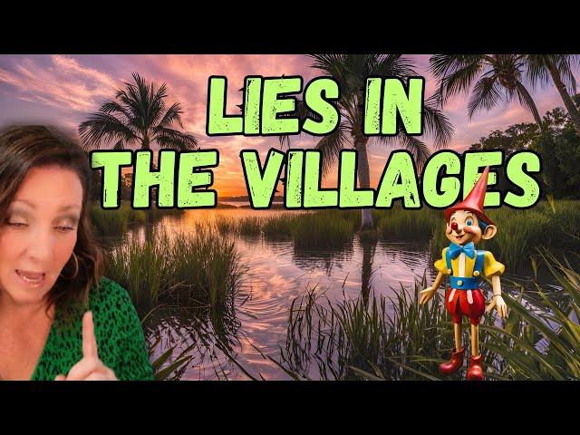 MUST know information in the Villages in Florida!