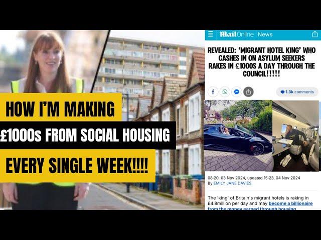 HOW I’M MAKING £1000s FROM SOCIAL HOUSING!!!