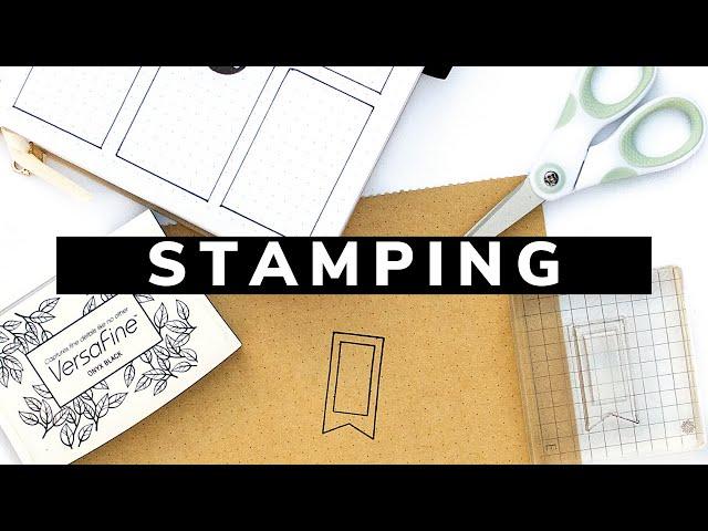 Jennie McGarvey Stamping Basics HOW TO Stamp With Archer & Olive