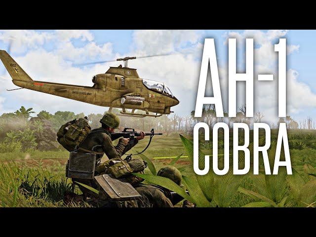 The Insane Weaponry of The AH-1 Cobra in Vietnam - Arma 3 S.O.G. Prairie Fire Gameplay