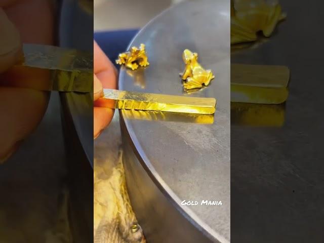 Melting and making 24K Gold Bangle #viral #trending #shorts #short #shortvideo #gold #reels