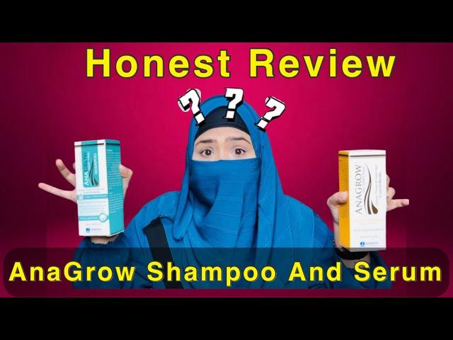 Anagrow shampoo and Anagrow serum | best hair growth shampoo