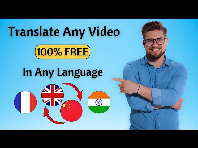 How to Translate Video into Any Language with AI FREE | AI Video Dubbing