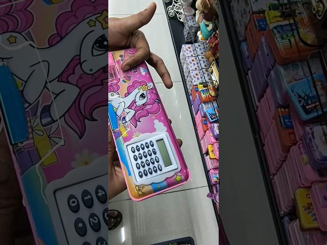 UnicornPencilBox with calculator #school #pencil #unicorn #shorts #trending #viralvideo #subscribe