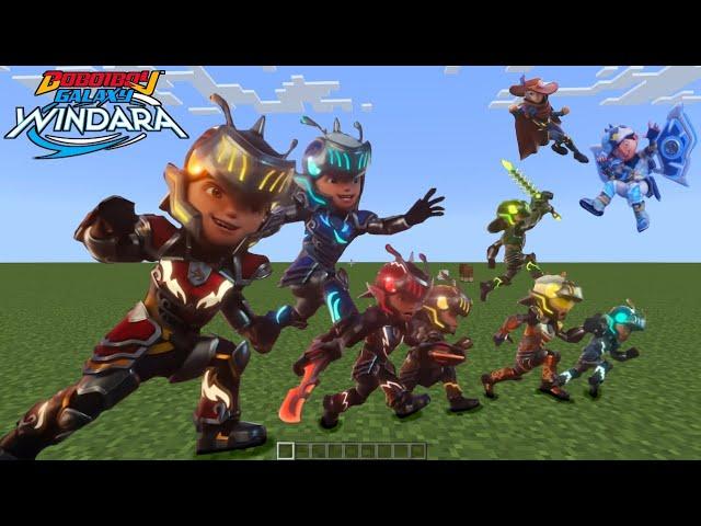 Addon Boboiboy Windara Kuasa 7 Di Minecraft! MINECRAFT BoBoiBoy Windara