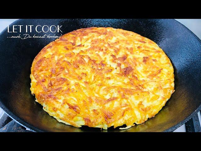 Kartoffelrösti / schnell gemacht knusprig und lecker!