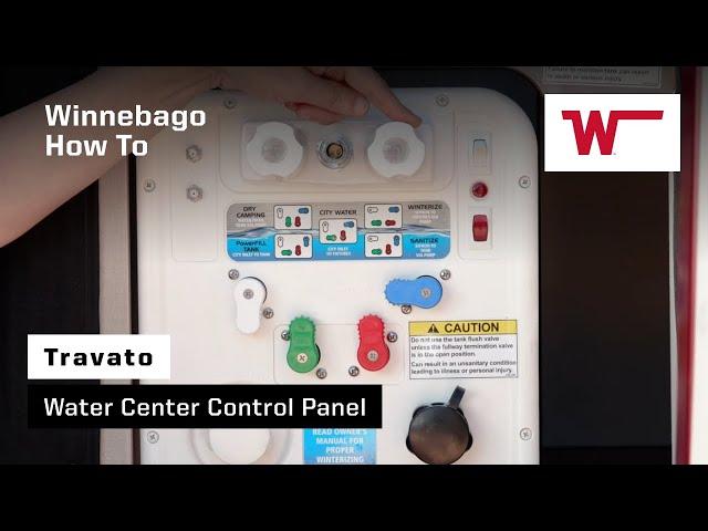 Water Center Control Panel