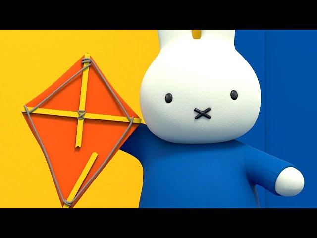 Miffy’s New Kite! | Miffy | Animation For Kids