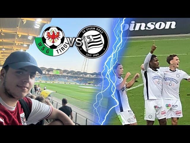 STURM gegen WSG  | Admiral Bundesliga | Unglaubliche Aufholjagd in Graz | Stadionvlog |Alexice99