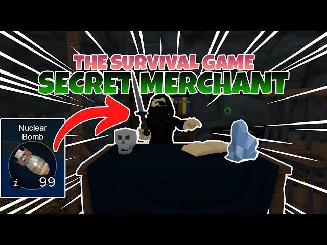 SECRET MERCHANT LOCATION | The Survival Game