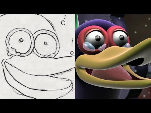 Mr. Stain On Junk Alley - Heavenly Bird (Original Storyboards + Finished Episode Comparison)