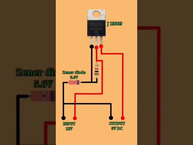 Voltage regulator input 12v output 5v#shortsfeed #trending #viralvideo #shorts