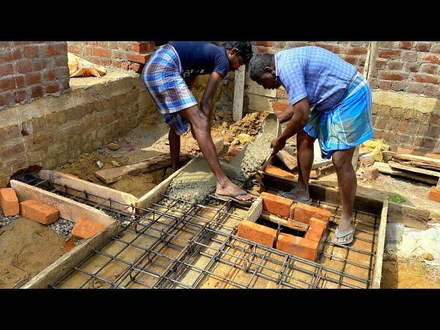 Reinforcement Septic Tenk_Ready Made Design Septic Tank Manual Slab Formwork and Rcc Concrete