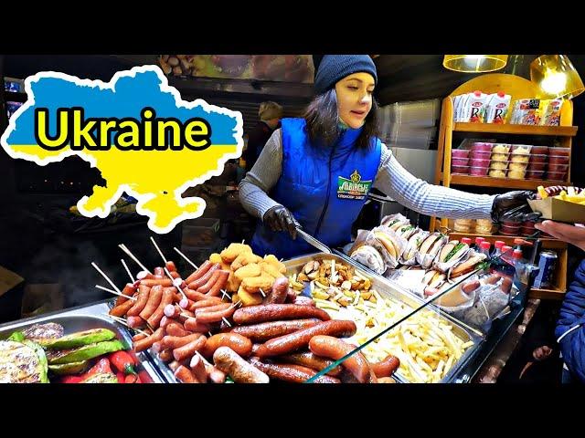  LVIV, UKRAINE | STREET FOOD NIGHT MARKET AND NAUGHTY UKRAINIAN ANGELS AT NIGHT