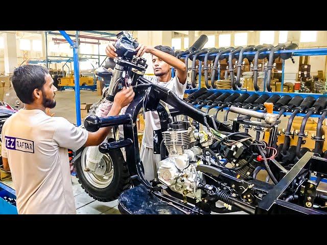 How Tez Raftar Loader Rikshaw is Made