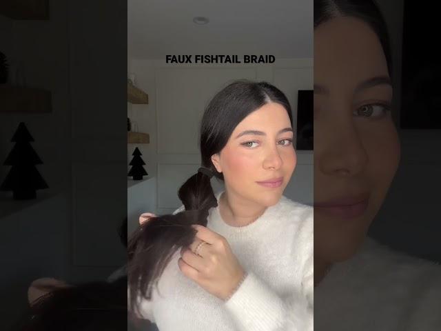 Try this hack next! ️️️ #hairtutorial #fishtailbraid