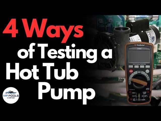 4 Ways of Testing a Hot Tub Pump | Hot Tub Pump Motor Not Working | Hot Tub Pump Humming