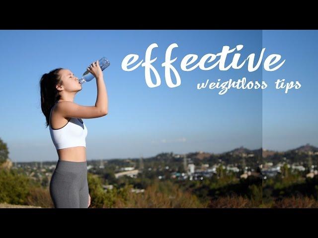 6 effective weightloss tips that will make a BIG difference