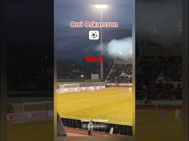 Orri Steinn Oskarsson Goal | lceland vs Türkiye 1-0 Highlights | UEFA Nations League 2024