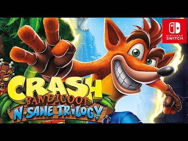 Crash Bandicoot™ N. Sane Trilogy [Switch] | FULL 3 GAMES | Gameplay Walkthrough | No Commentary