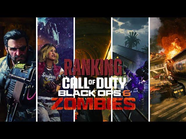 Ranking BO6 Zombies