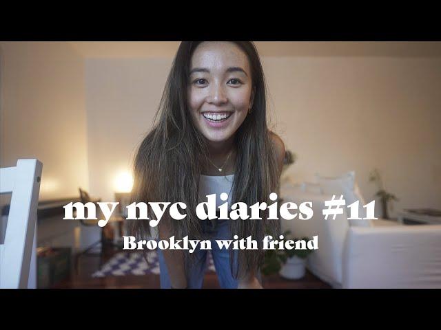 【NYC vlog】Brooklynで友達とゆっくりした日️ | #英語トーク