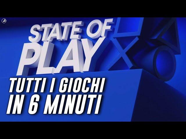 STATE OF PLAY RIASSUNTO: TUTTI I GIOCHI IN 6 MINUTI (PS5-PSVR2)