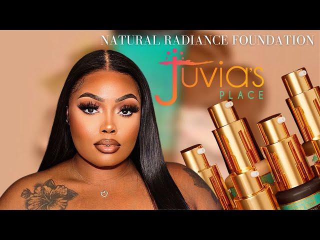 TESTING NEW JUVIAS PLACE I AM MAGIC NATURAL RADIANCE FOUNDATION  Girl idk... + Wear Test