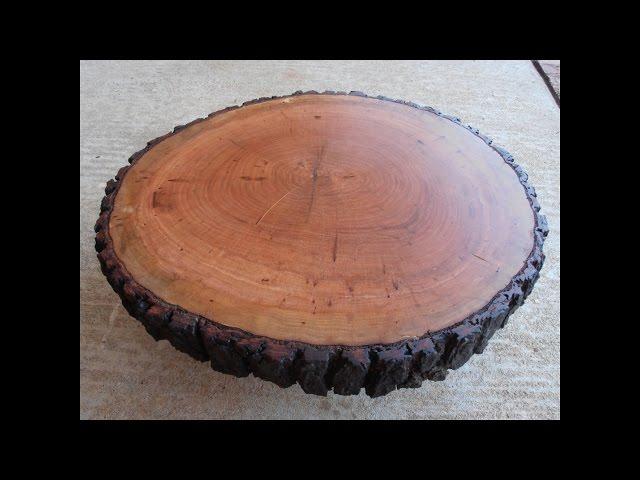 Making a Rustic Wooden Table Centerpiece