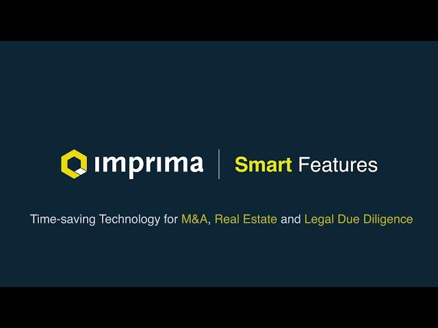 Imprima AI Due Diligence | AI Contract Review Software